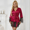 Subblime - 953829 Pyjama Dentelle Élégant + String Rouge L/Xl